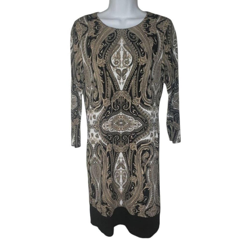 MICHAEL Kors Collection Designer Luxury Preppy Party Office Sheath Dress Women's